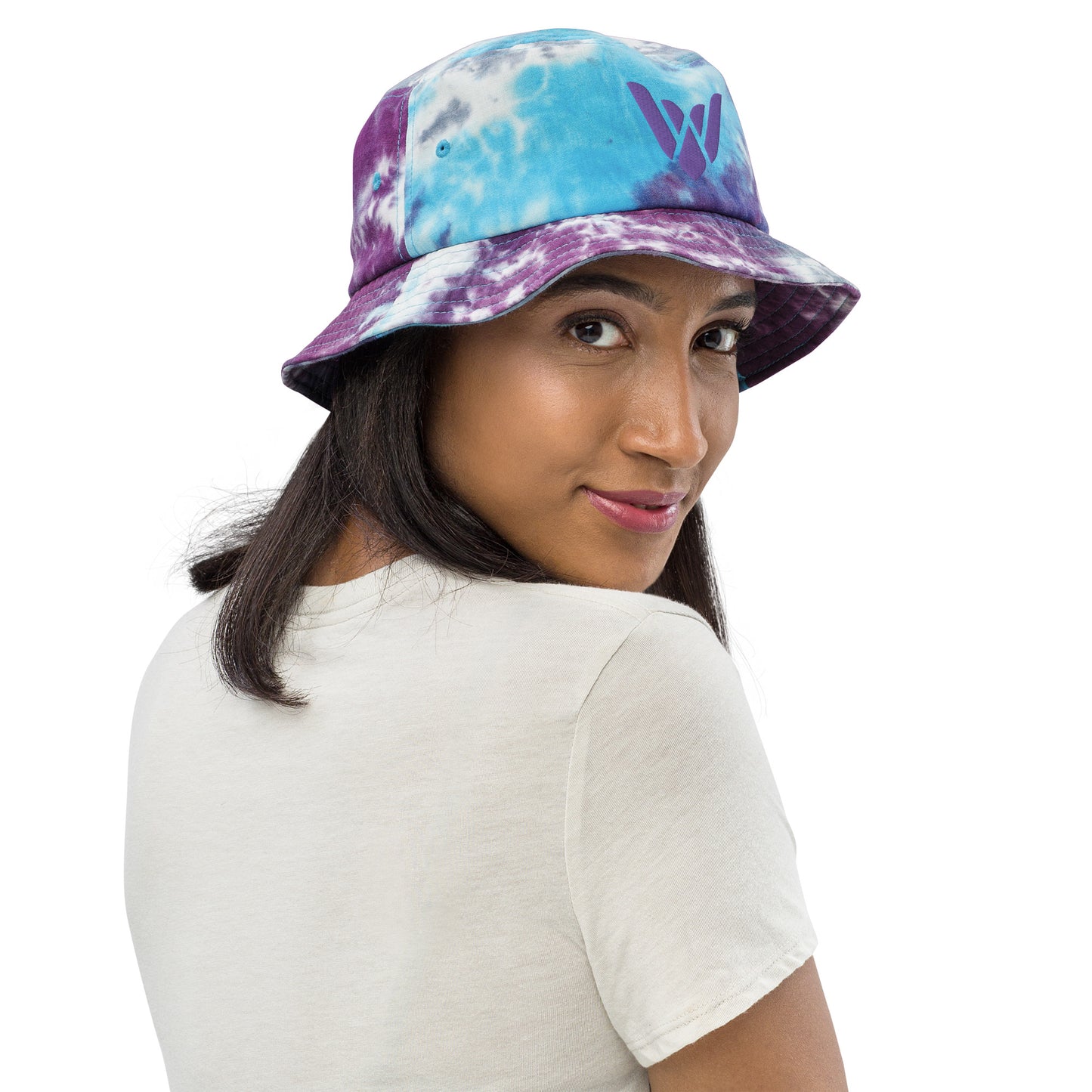 Sickbird tie-dye bucket hat