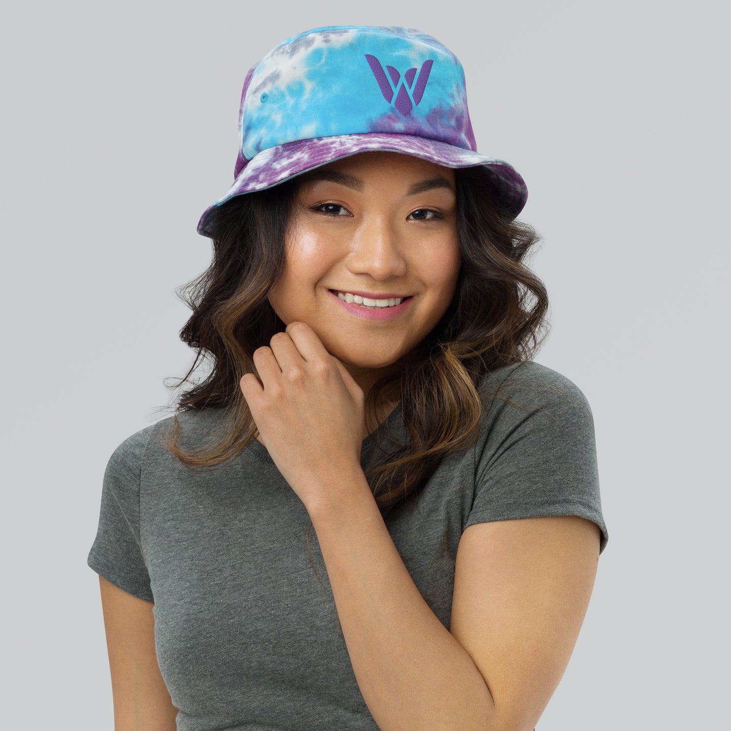 Sickbird tie-dye bucket hat