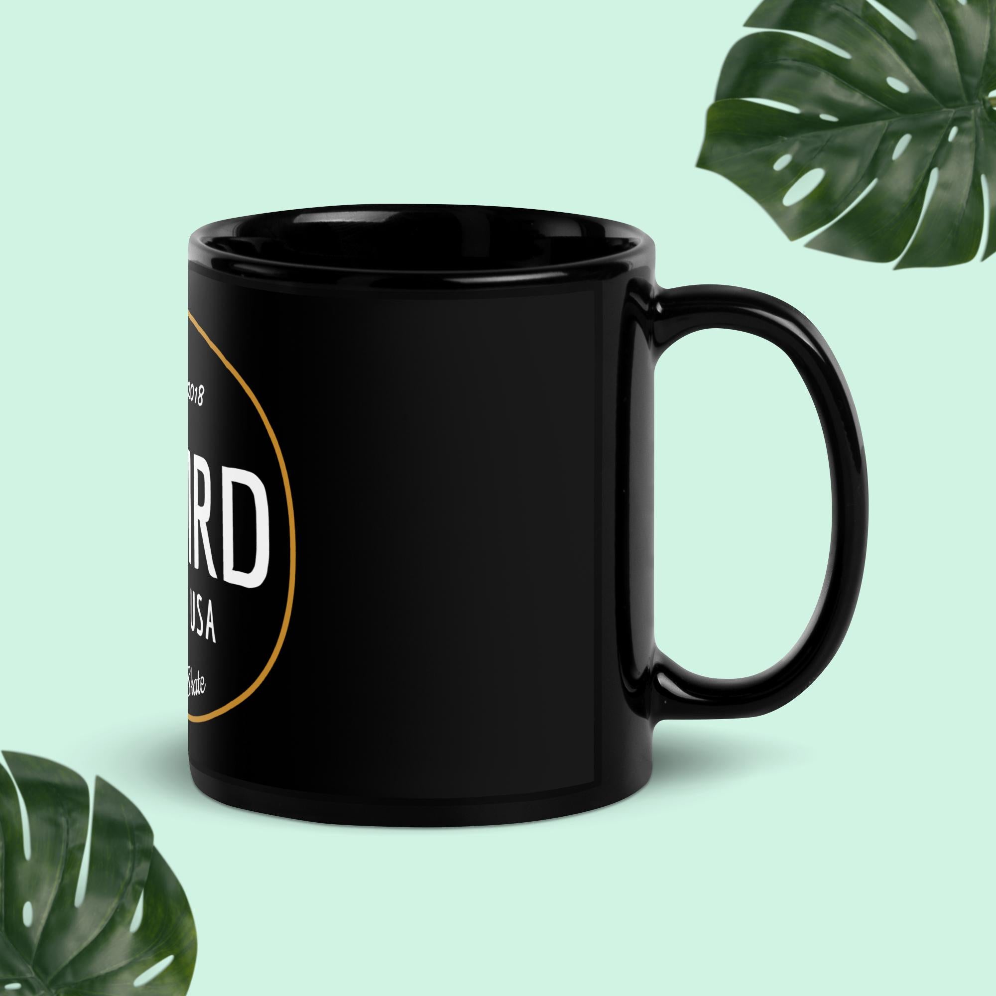 Black Glossy Mug