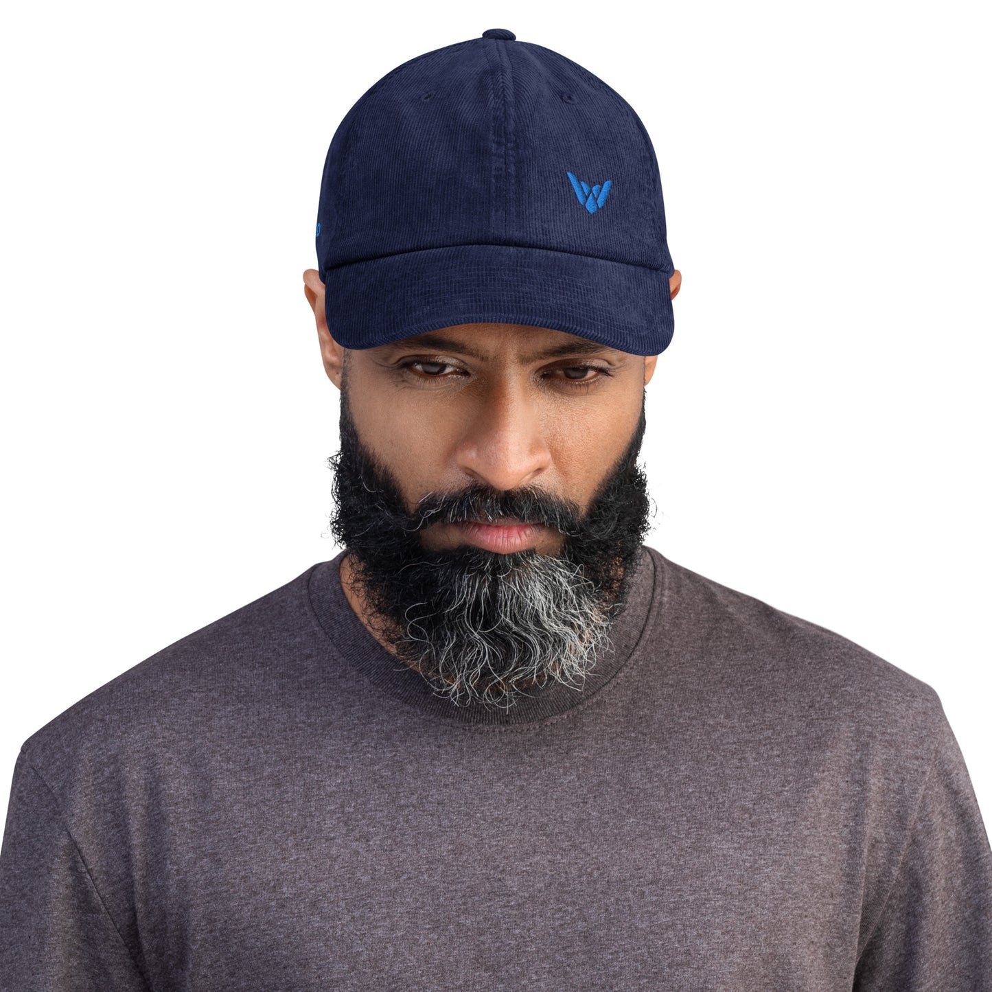 Corduroy Hat Blue