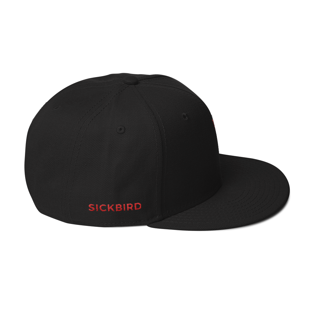 Sickbird Snapback Hat - Red