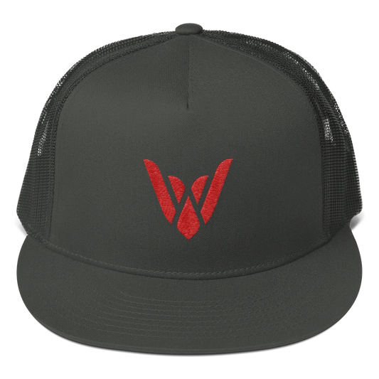 SICKBIRD Mesh Back Snapback with Flat Visor