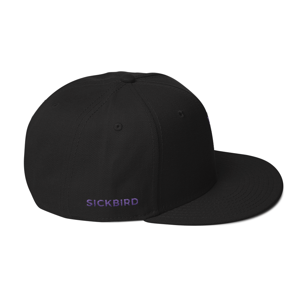 Sickbird Snapback Hat - Purple